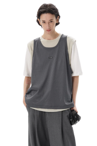 MasonPrince Two Piece Mesh Jersey Tee