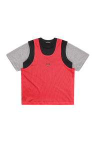 MasonPrince Two Piece Mesh Jersey Tee