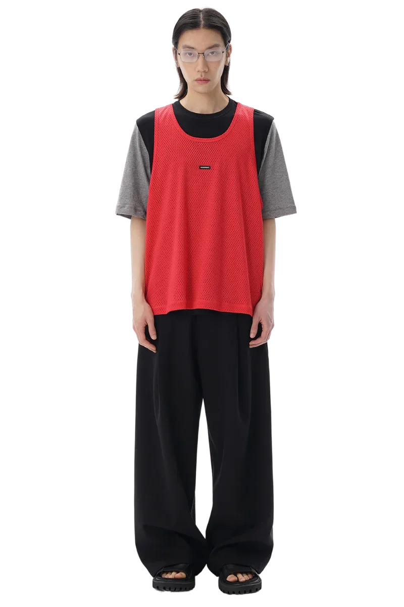 MasonPrince Two Piece Mesh Jersey Tee