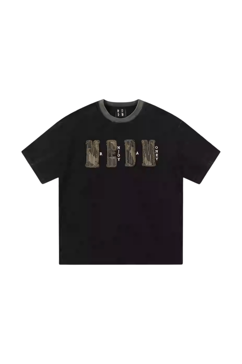 MEDM SS25 Two Tone Collar Tee