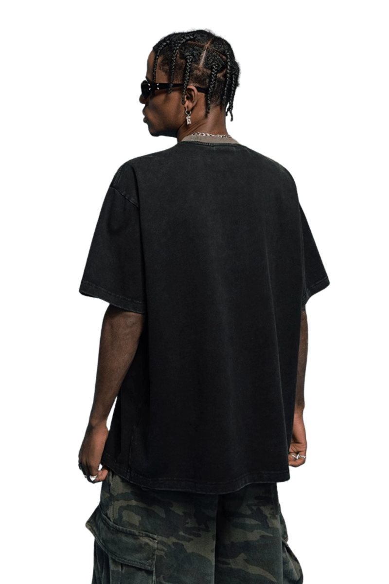MEDM SS25 Two Tone Collar Tee