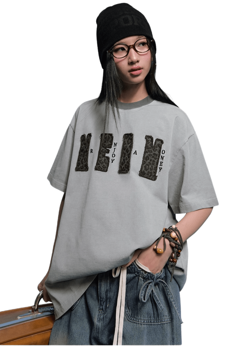 MEDM SS25 Two Tone Collar Tee