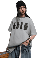 MEDM SS25 Two Tone Collar Tee
