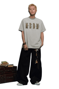 MEDM SS25 Two Tone Collar Tee