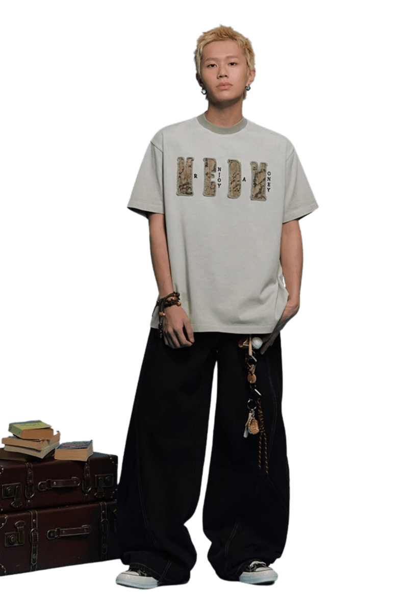 MEDM SS25 Two Tone Collar Tee