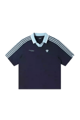 Dangerous People Two Tone Contrast Polo Tee - ShaLaoBan
