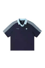 Dangerous People Two Tone Contrast Polo Tee - ShaLaoBan