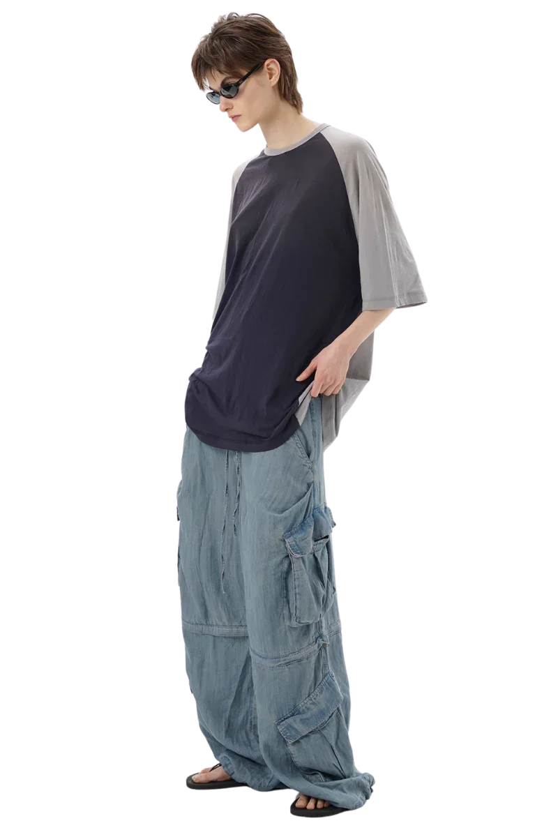 MasonPrince Two Tone Raglan Old Retro Tee