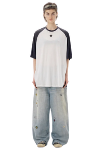 MasonPrince Two Tone Raglan Old Retro Tee
