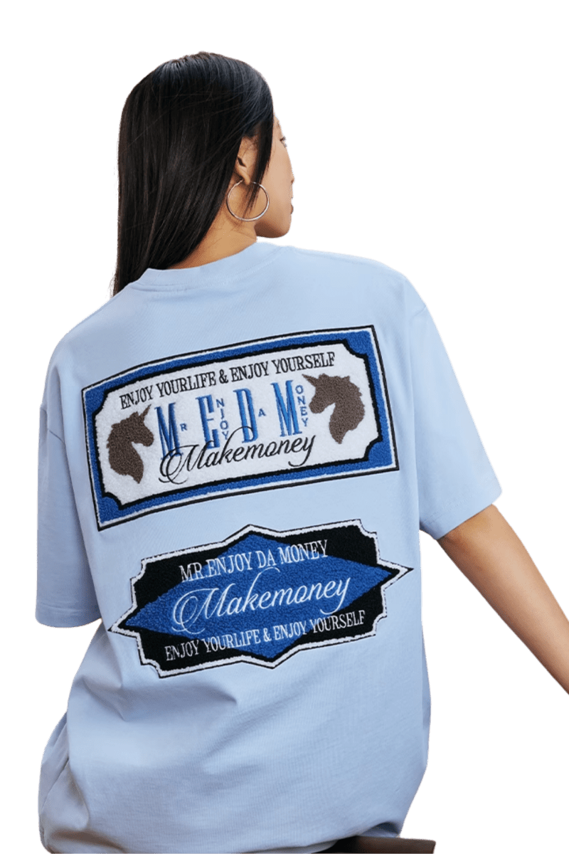 MEDM SS25 Typography Embroidery Tee