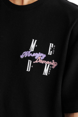 MEDM SS25 Waffle Basic Logo Tee