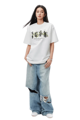 MEDM SS25 White Pearl Flower Tee