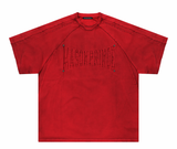 Masonprince   Embroidered Old Short-Sleeved Top