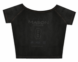 Masonprince  Dyed Printed Short-Sleeved T-Shirt (Double Version)