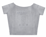 Masonprince  Dyed Printed Short-Sleeved T-Shirt (Double Version)