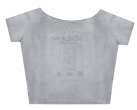 Masonprince  Dyed Printed Short-Sleeved T-Shirt (Double Version)