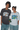 Young man and woman wearing IDontSmoke Drinks Series Tee in black and white with graphic soda can and bottle designs