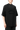 SS23 Mock Neck Tee in Black with Oversized Fit and Essentials Branding