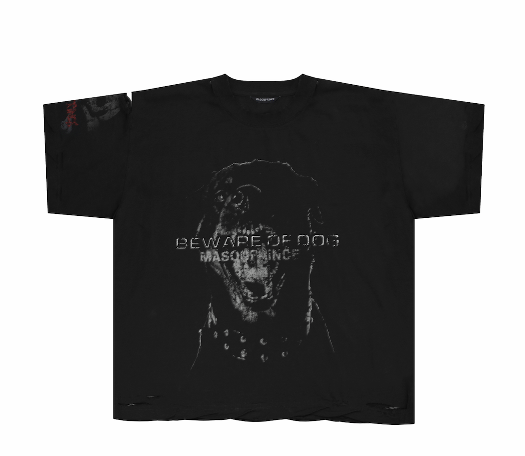 Masonprince Limited Evil Dog Boxy Short-Sleeved Top