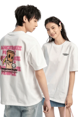 Cupid Love Tee by Dangerous People featuring a playful graphic on a white shirt