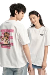 Cupid Love Tee by Dangerous People featuring a playful graphic on a white shirt