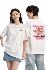 Cupid Love Tee by Dangerous People featuring graphic print on the back and logo on the front