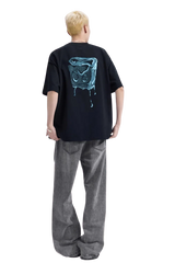 Dangerous People Ice Cube Tee featuring a unique dripping ice cube graphic on a black shirt