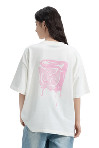 Dangerous People Ice Cube Tee featuring a pink ice cube graphic on the back in a relaxed fit