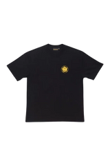 Drew House Tokyo SS Tee in black with a smiling face logo on the chest