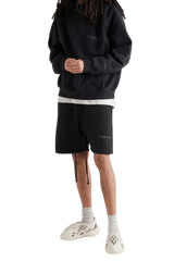 Men's Fear Of God Essentials FW21 Core Collection Shorts Black Reflective with a relaxed fit