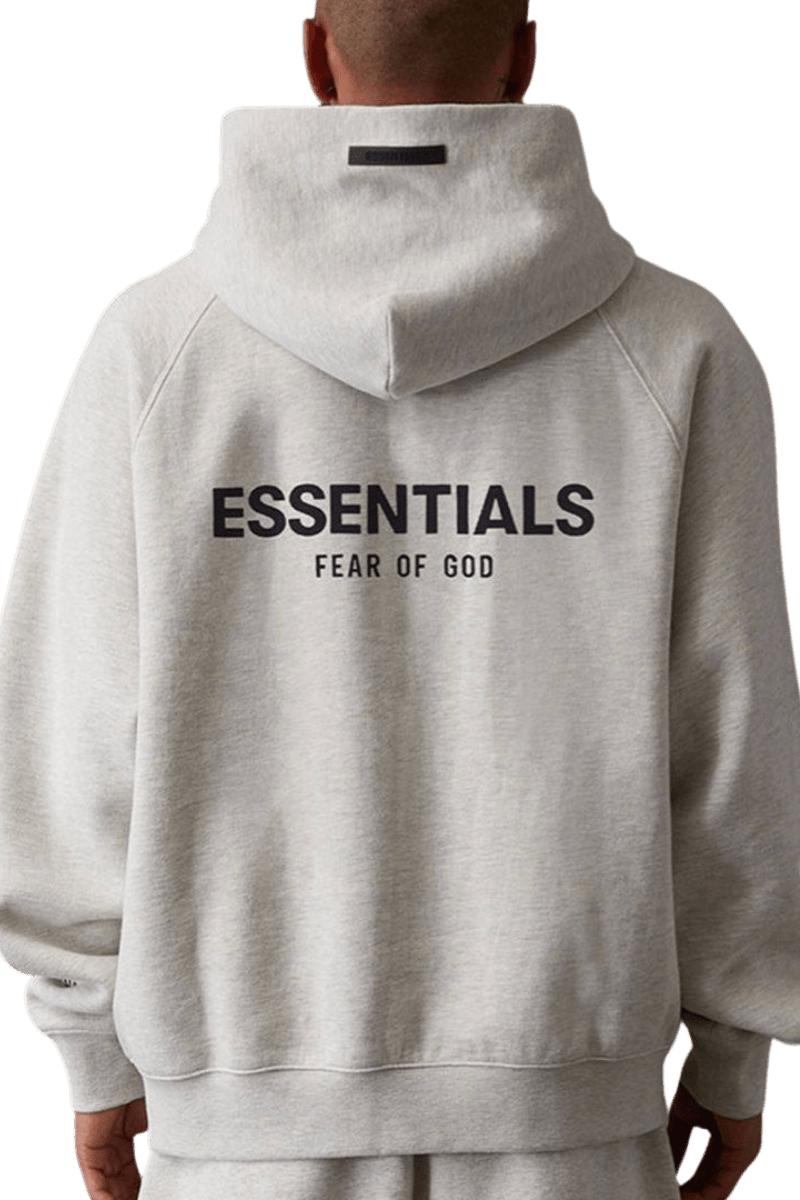 Gray ShaLaoBan Hoodie with Flocked Logo SS22 Flocked Logo Hoodie for casual wear