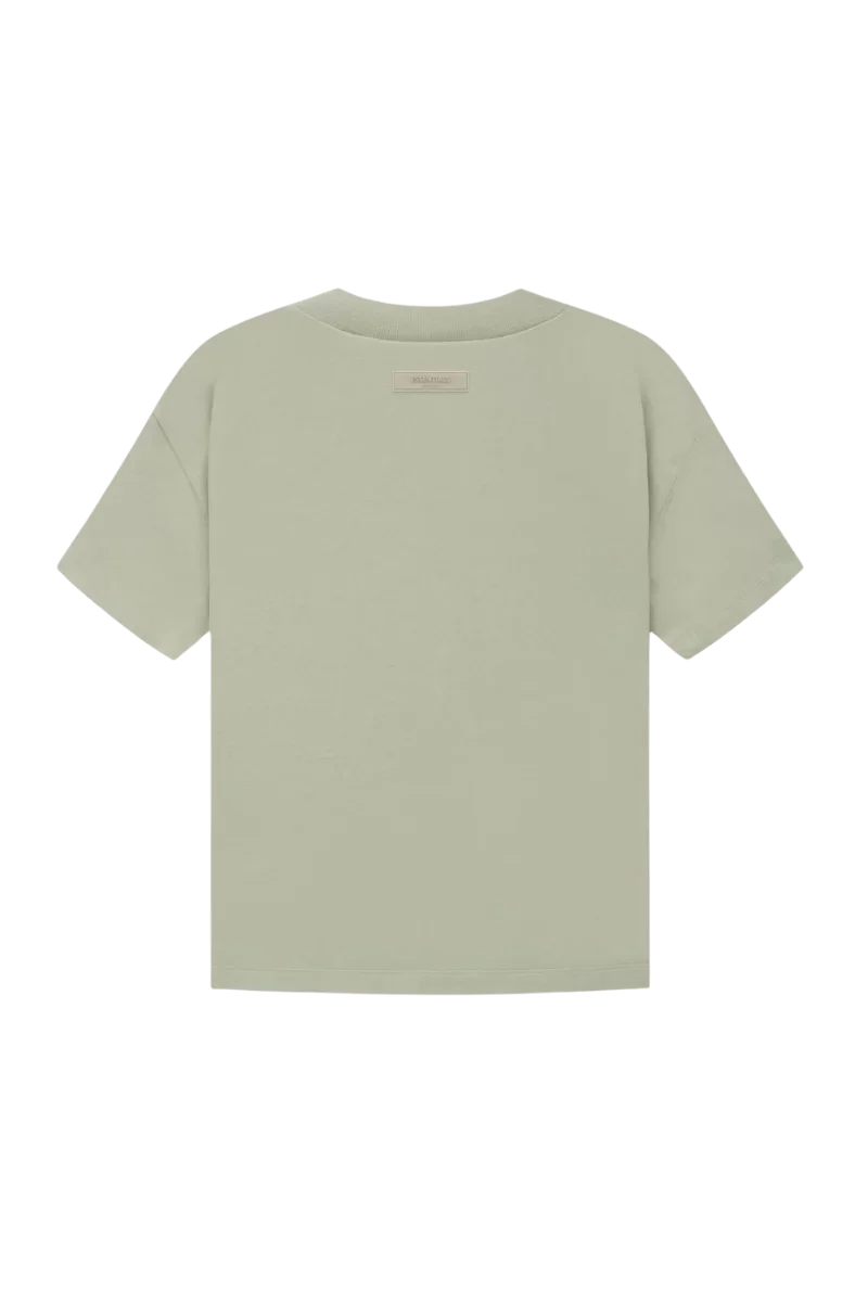 Light green SS22 Tee by ShaLaoBan with a simple and clean design