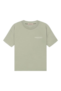 ShaLaoBan SS22 Tee in Light Green with Essentials Logo for casual streetwear style