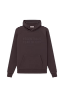 ShaLaoBan SS23 Rubber Embossed Hoodie in Dark Color with Front Pocket and Hood