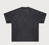 Masonprince   Embroidered Old Short-Sleeved Top
