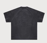 Masonprince   Embroidered Old Short-Sleeved Top