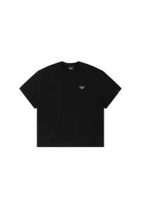 Black Maple Leaf Embroidery Tee from Dangerous People with a stylish and comfortable fit