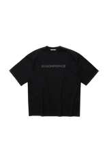 Masonprince Basic Logo Tee in black featuring a minimalist design and comfortable fit