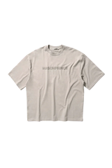 Masonprince Basic Logo Tee in Light Gray Cotton for Stylish Casual Wear
