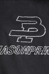 Masonprince BB Embroidered Logo Tee featuring bold logo design for a stylish streetwear look