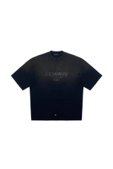 Masonprince Gradient Tee black short sleeve casual shirt with subtle logo print