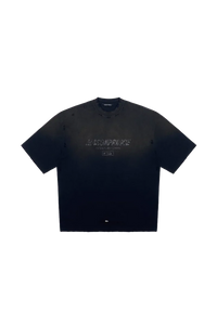 Masonprince Gradient Tee black short sleeve casual shirt with subtle logo print