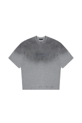 Masonprince Gradient Tee gray short sleeve t-shirt with subtle gradient and distressed details