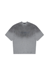 Masonprince Gradient Tee gray short sleeve t-shirt with subtle gradient and distressed details
