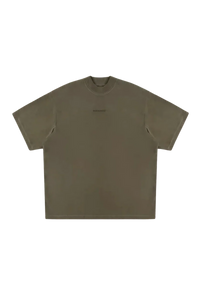Masonprince Spokesman tee in olive green with oversized fit and short sleeves