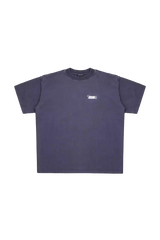 Masonprince SS25 Tape Tee in dark gray with small logo print on the chest and short sleeves