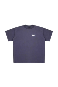 Masonprince SS25 Tape Tee in dark gray with small logo print on the chest and short sleeves