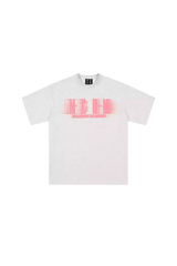 MEDM Phantom Contrast Tee white short sleeve shirt with pink graphic print by Mr Enjoy Da Money