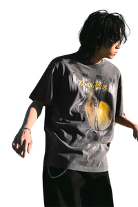 MEDM SS24 x Kamen Rider Tee featuring a unique graphic design on a relaxed fit shirt