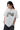 MEDM SS25 Rhinestone Tee in white featuring bold graphics and relaxed fit for stylish comfort